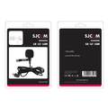 SJCAM External Microphone for Action Camera with clip and cable for clear audio recording