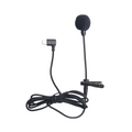 VMIDirect Lapel Microphone with Clip and USB Connection, perfect as an external microphone for action camera