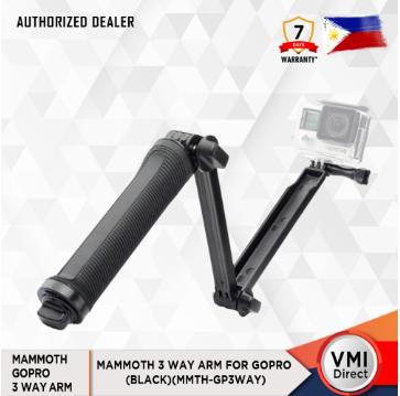 VMI DIRECT Mammoth 3 Way Arm for GoPro (Black)