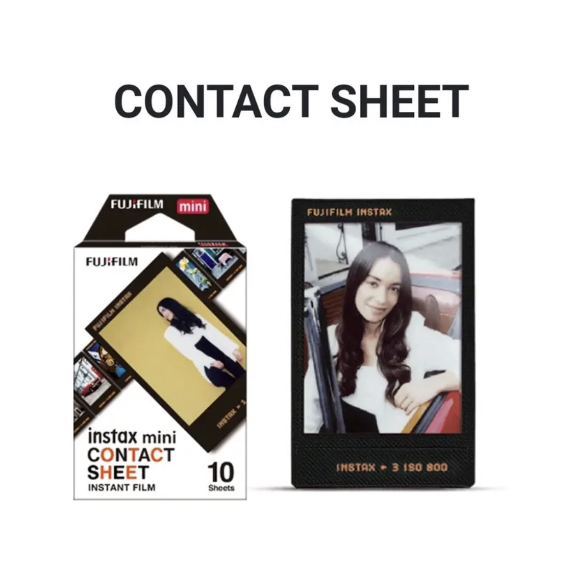 VMIDirect INSTAX MINI FILM Contact Sheet with 10 Instant Film Sheets for Instant Photos