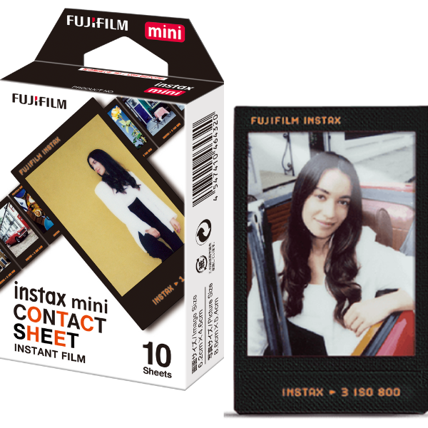 VMIDirect INSTAX MINI FILM pack with 10 sheets for instant photography and contact sheets