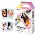 VMIDirect INSTAX MINI FILM Macaron Instant Film Pack with 10 Colorful Sheets for Creative Photography