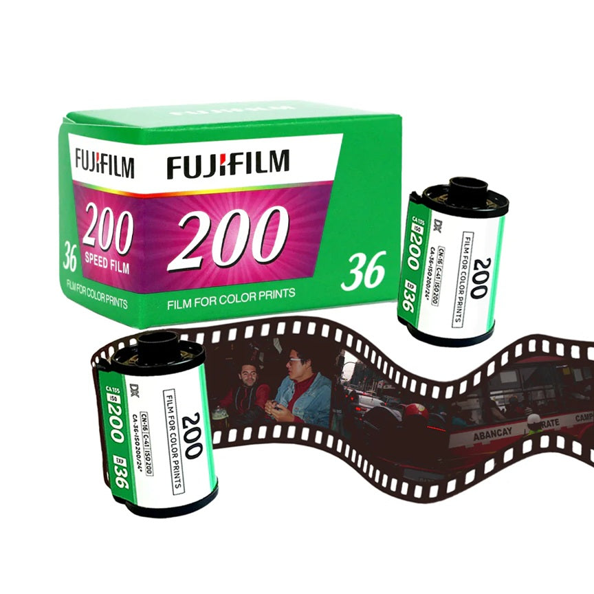 Fujifilm 200 Color Negative 35mm Film with 36 Exposures for Color Prints