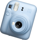 Fujifilm Instax Mini 12 Film Camera in Light Blue with Simple Focus and Built-in Flash