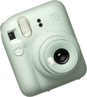 Fujifilm Instax Mini 12 Instant Film Camera in Mint Green with Autofocus Lens