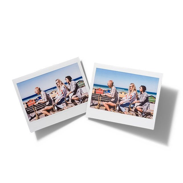 Fujifilm Instax Wide Glossy Film 10 20 Sheets with vibrant color prints for instant photography