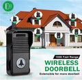 Full Duplex Intercom Doorbell wireless doorbell with 1000 feet range and extensible units