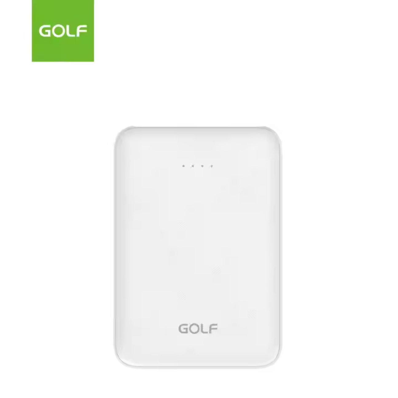 VMIDirect 5000mAh Power Bank in white with indicator lights for portable charging