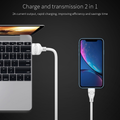 GC-63T Fast Charging Cable provides 2A current output for rapid charging and data transmission