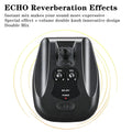 Gooseneck conference microphone with reverb featuring echo effects and innovative volume controls
