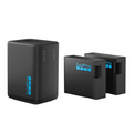 GoPro Enduro Dual Battery Charger with two batteries for enhanced camera performance