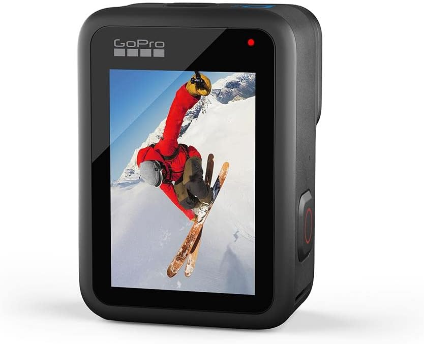 GoPro HERO 10 Black Waterproof Action Camera with Touch Display for Adventure Photography