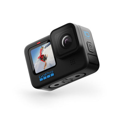 GoPro HERO 10 Black Waterproof Action Camera with Touch Screen and 5.3K Video Resolution