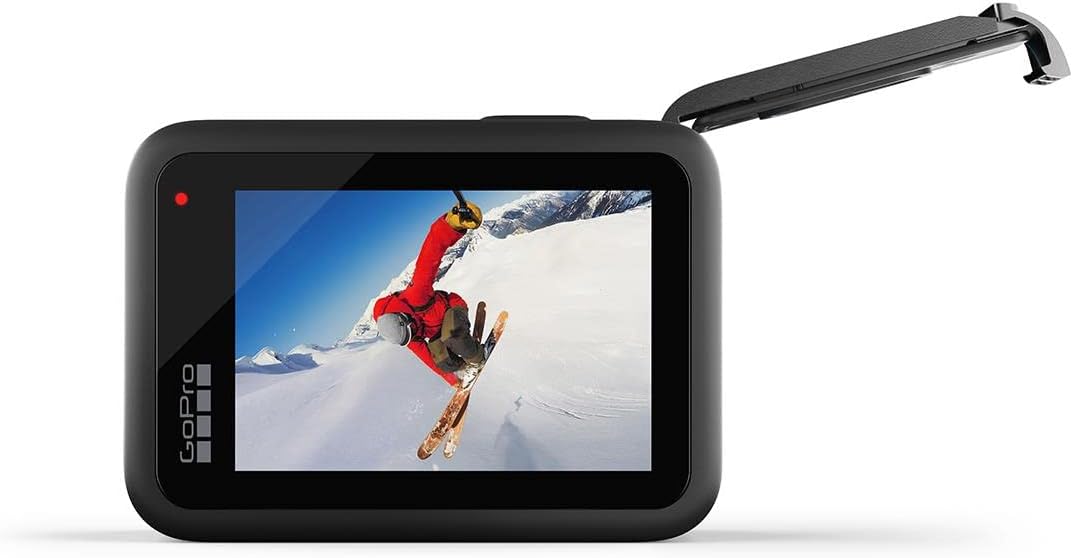 GoPro HERO 10 Black Waterproof Action Camera featuring a vibrant display, perfect for outdoor adventures