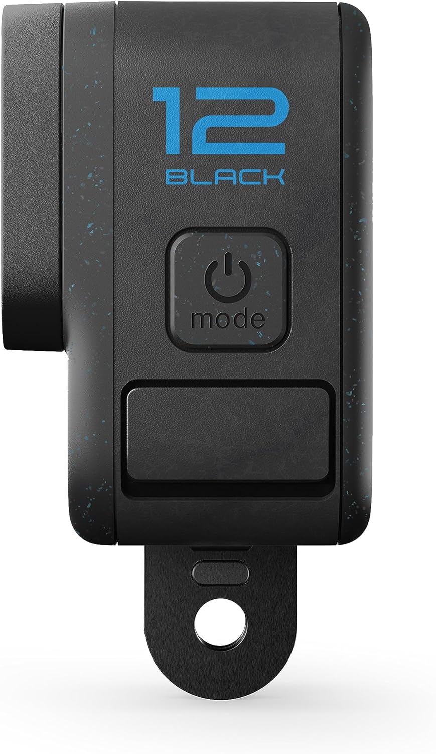 VMIDirect GoPro HERO 12 Black Waterproof Action Camera side view showcasing button layout
