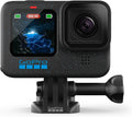 GoPro HERO 12 Black Waterproof Action Camera with Dual Displays for Capturing Adventure Moments