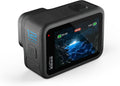 GoPro HERO 12 Black Waterproof Action Camera showcasing dual screens and robust design for outdoor adventures