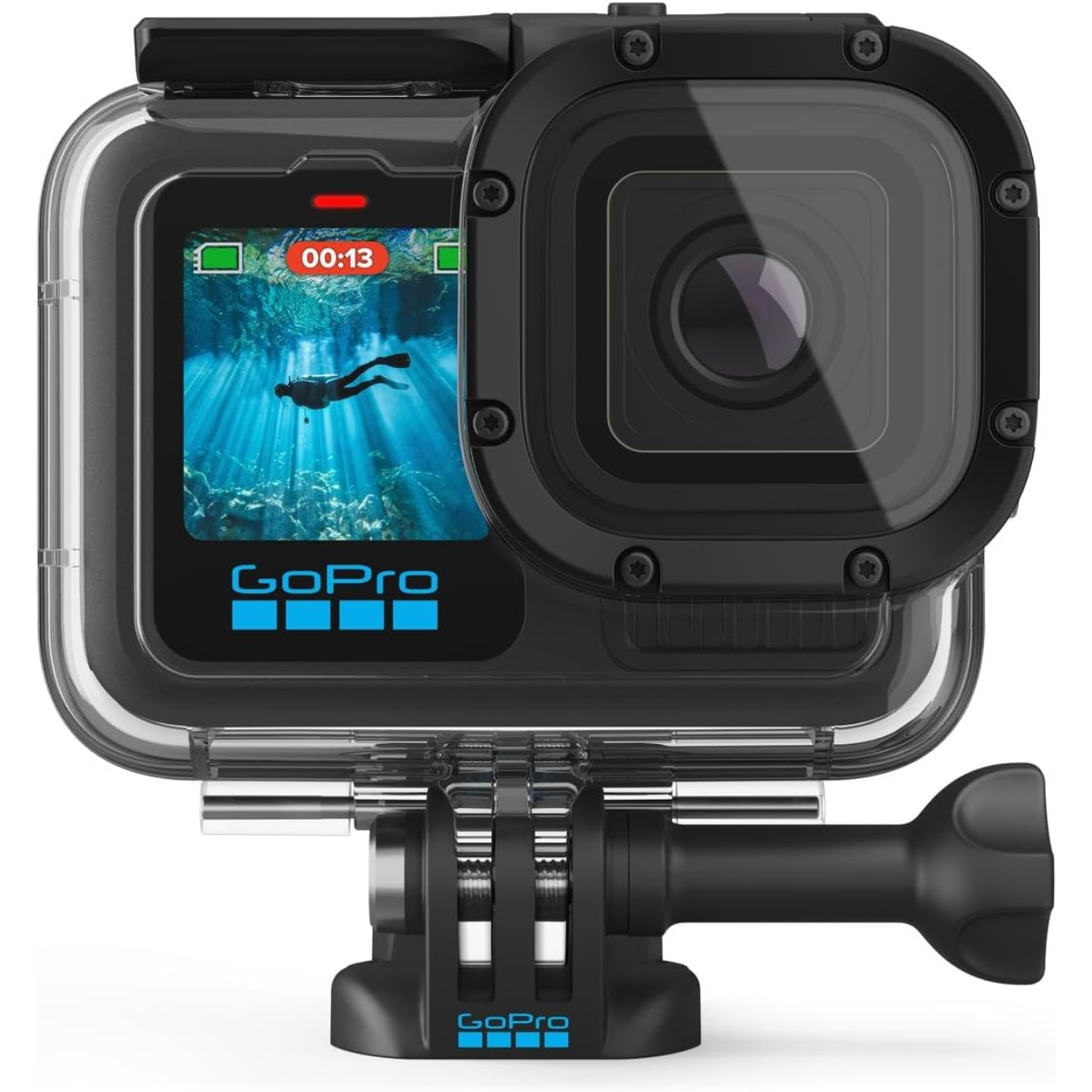 GoPro Hero 13 Black 60m Dive Case with Crystal Clear View and Durable Protection for Underwater Use