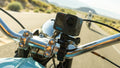 GoPro Max Lens Mod mounted on a motorcycle for capturing stunning action shots