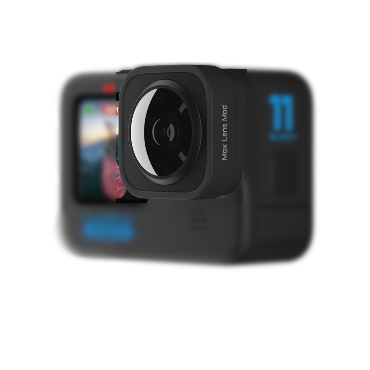 GoPro Max Lens Mod accessory designed for enhanced wide-angle photography and video capture