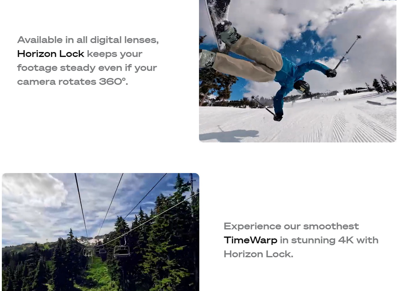 GoPro Max Lens Mod for enhanced stabilization and 360-degree camera rotation