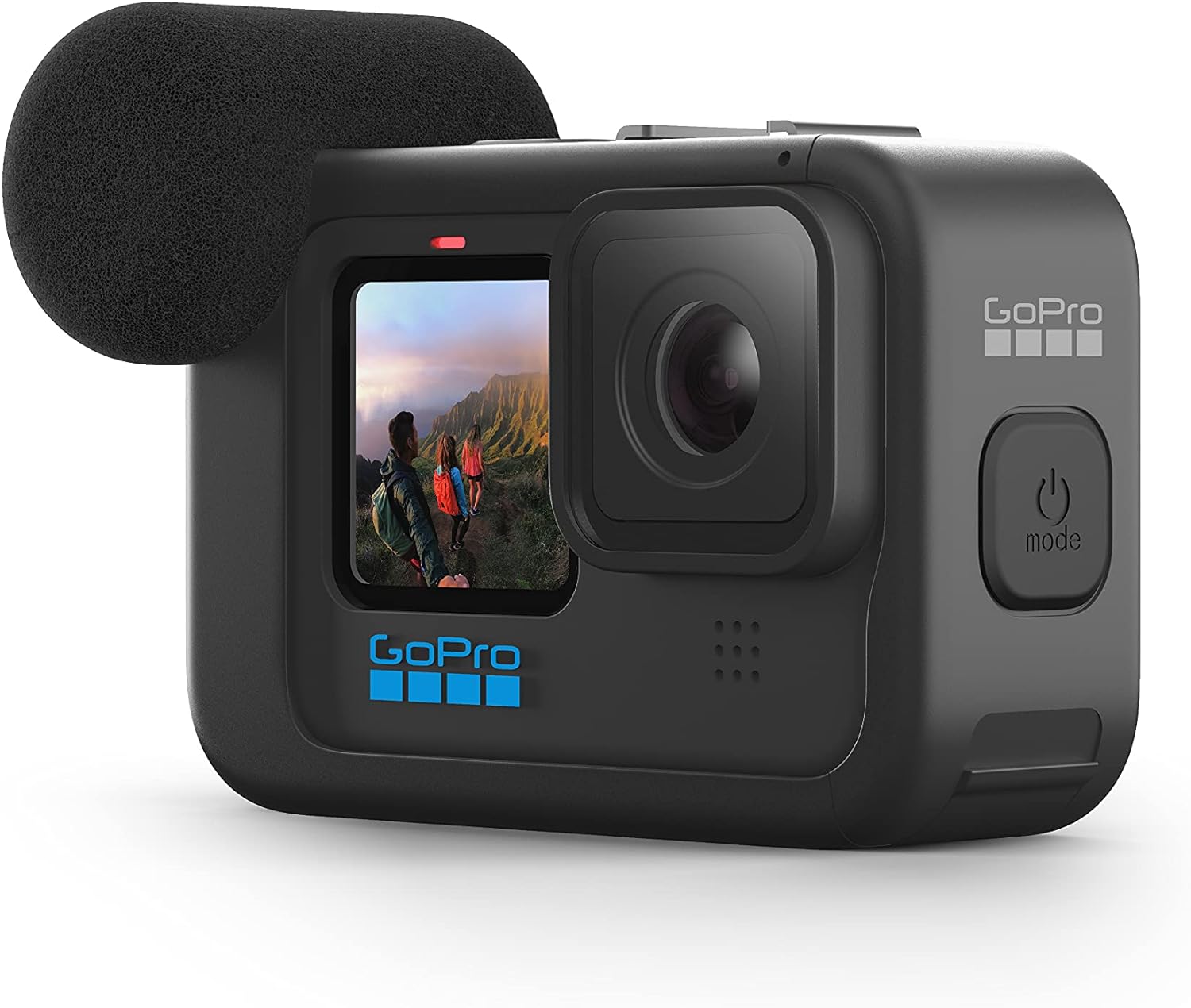 GoPro Media Mod for enhanced audio and video capabilities with external microphone support