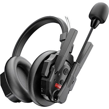Group Communication Headset with Adjustable Boom Mic and Comfortable Ear Cushions