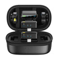 GXCT A100 Wireless Lavalier Microphone Set with Charging Case and Dual Transmitters for Clear Audio Recording