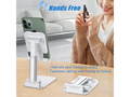 GXCT Aluminum Phone Stand for hands-free use, ideal for video calls and streaming at home