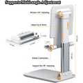 GXCT Aluminum Phone Stand with multi-angle adjustment features for optimal viewing angles