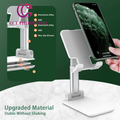 GXCT Aluminum Phone Stand with upgraded material for stability and non-slip grip