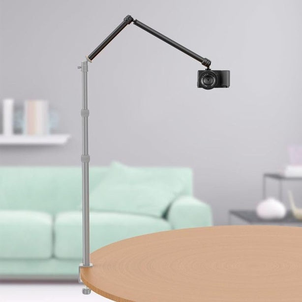 GXCT LS06 Desk Mount with Adjustable Arm for Cameras, Ideal for Streaming and Photography