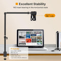 GXCT LS08 Desktop Stand with excellent stability for cameras up to 1KG load-bearing capacity
