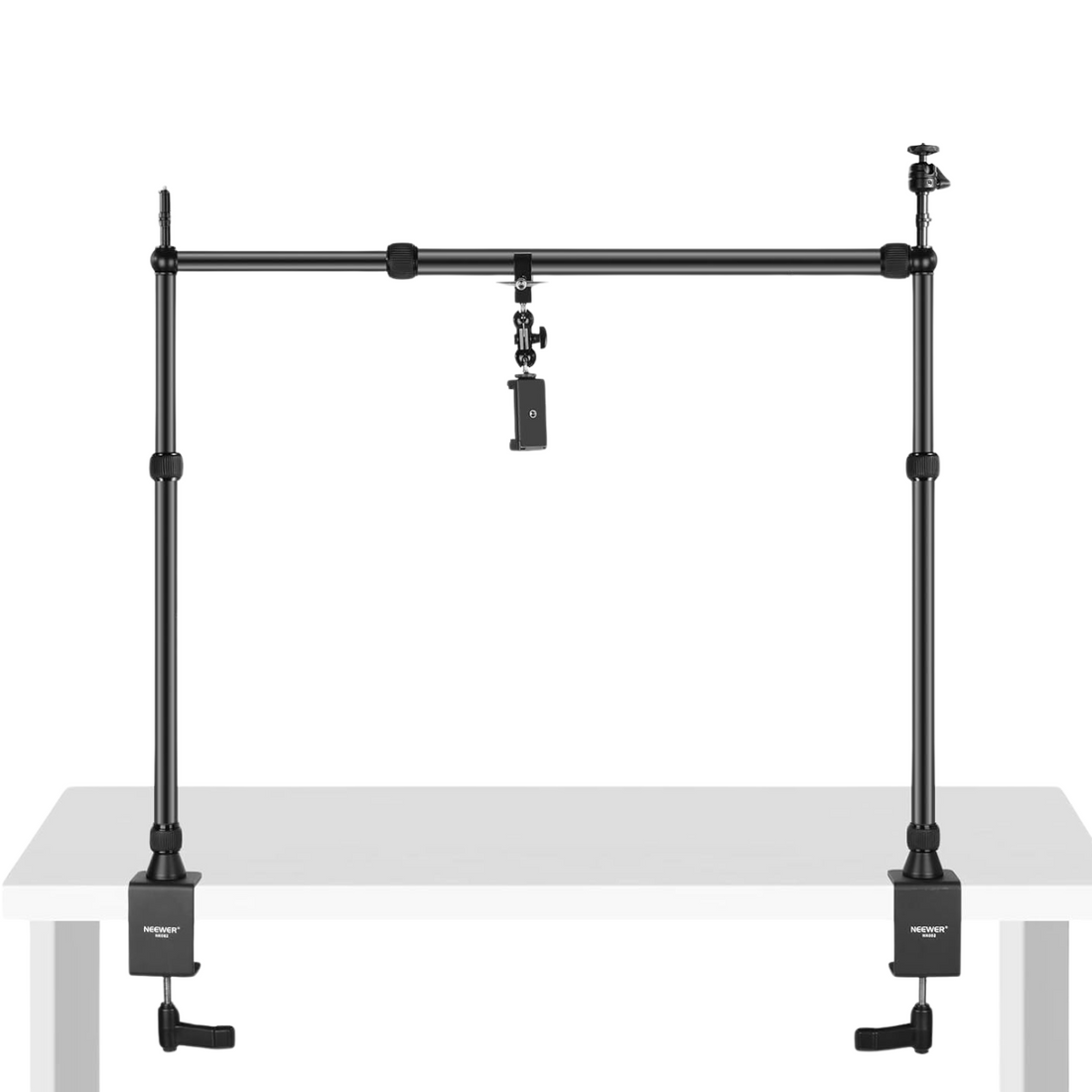 GXCT LS15 Overhead Camera Mount Rig with adjustable clamps for stable shooting setups