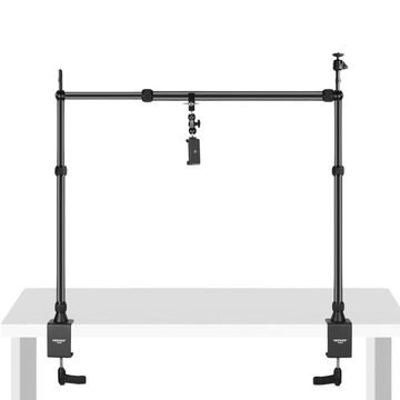 GXCT LS15 Overhead Camera Mount Rig with adjustable clamps for stable shooting setups