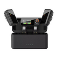 GXCT M15 Wireless Microphone System featuring dual transmitters and LCD display for clear audio performance