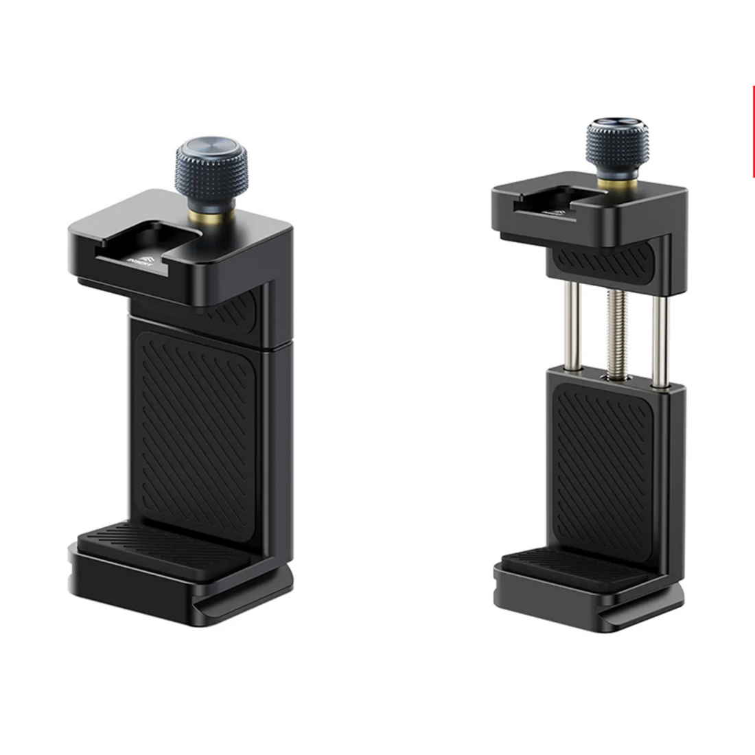 GXCT MA33 Metal Phone Tripod Mount securely holding a smartphone for stable photography