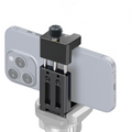 GXCT MA33 Metal Phone Tripod Mount securely holding a smartphone for stable photography