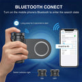 GXCT MA35 Bluetooth CapGrip demonstrating Bluetooth connection setup with a smartphone.