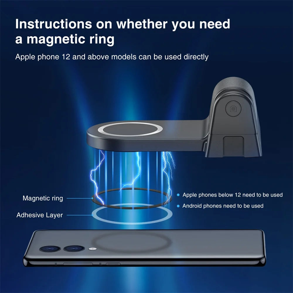 Instructions for using GXCT MA35 Bluetooth CapGrip with Apple and Android devices