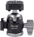 GXCT MC-22 tripod ball head for camera with adjustable knob for smooth movement