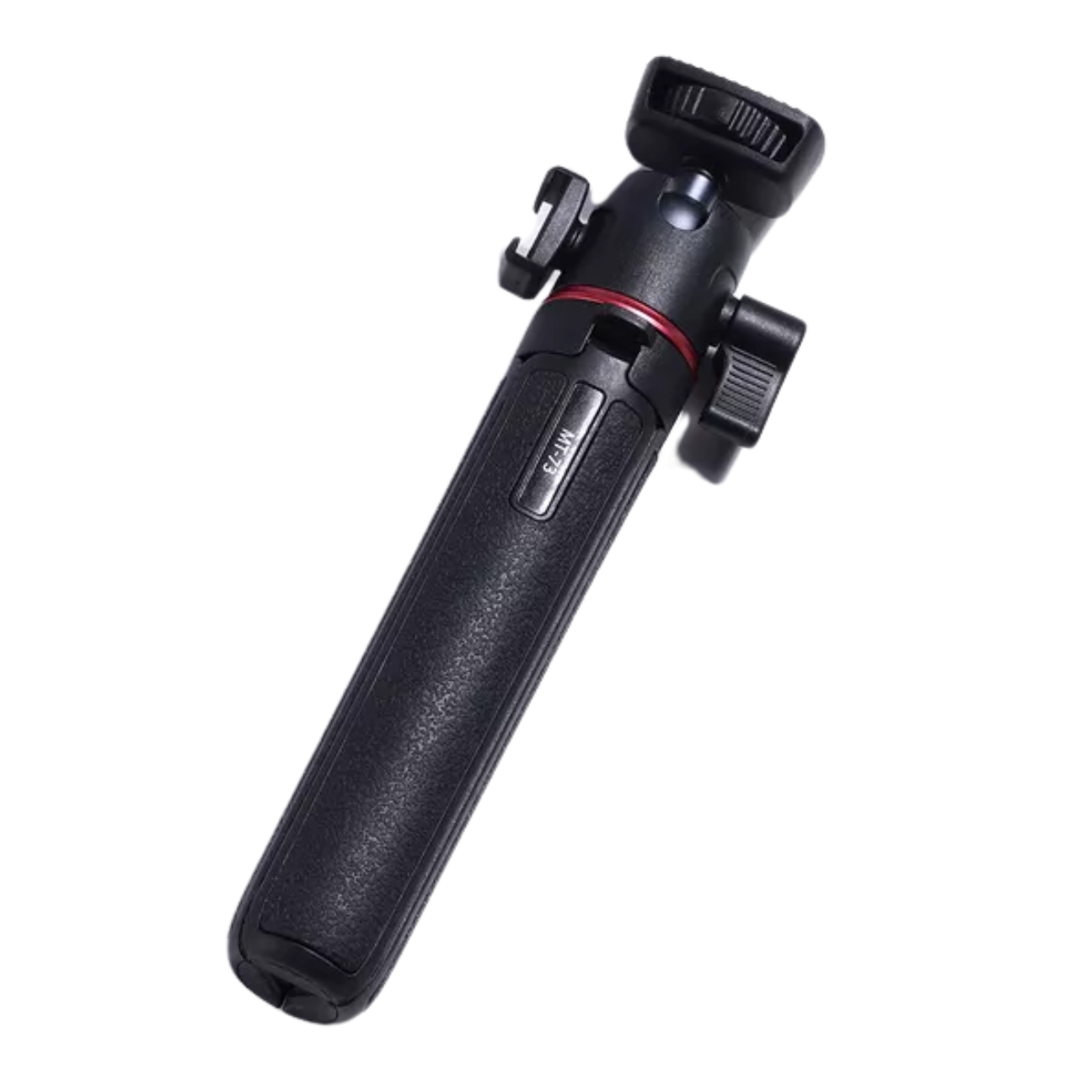 GXCT MT73 Tripod Selfie Stick featuring a compact design and adjustable head for versatile photography