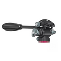 GXCT U-190 Aluminum Alloy Rotating Tripod Head with Smooth Panning and Quick Release Plate