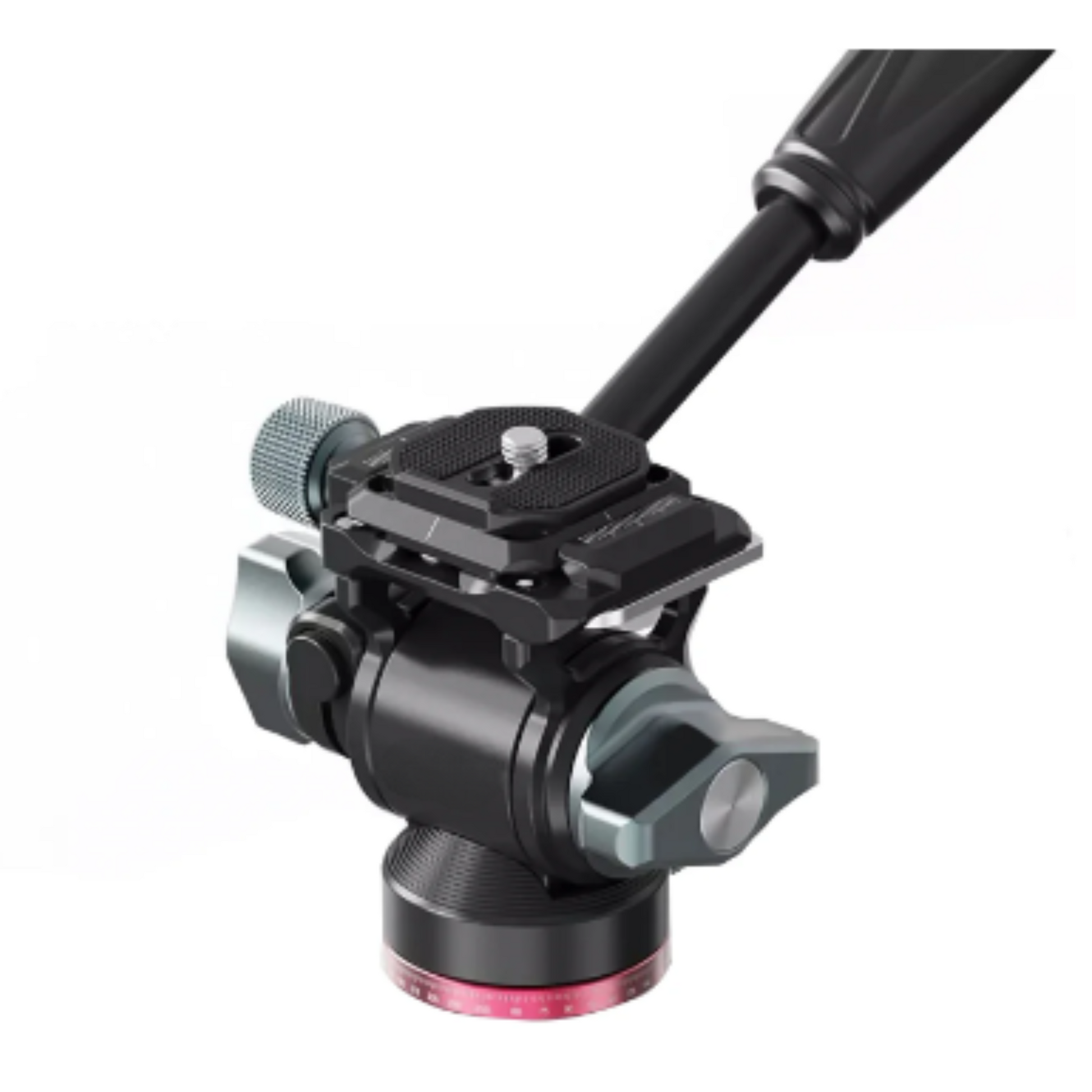 GXCT U-190 Aluminum Alloy Rotating Tripod Head with Adjustable Controls for Smooth Panning