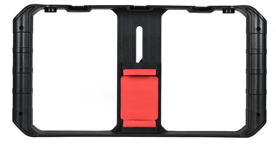 GXCT U-Rig Pro Smartphone Video Rig with ergonomic grip and adjustable mount for stability in filming
