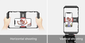 GXCT U-Rig Pro Smartphone Video Rig for horizontal and vertical shooting with adjustable grips
