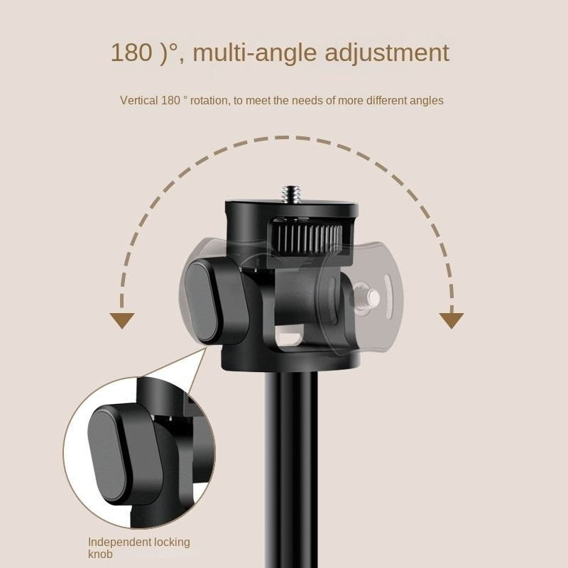 GXCT V200 2M Folding Tripod with 180-degree multi-angle adjustment for versatile photography
