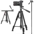 GXCT VT-01 Professional Heavy Duty Tripod And Monopod with Adjustable Legs and Ball Head for Stability