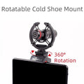 GXCT XJ17 ST-29 Tablet Tripod Mount with a rotatable cold shoe mount for versatile audio recording