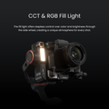VMIDirect Gimbal Stabilizer with CCT and RGB Fill Light for Enhanced Shooting Control